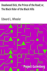 Cover of Deadwood Dick, the Prince of the Road; or, The Black Rider of the Black Hills — Edition Insights