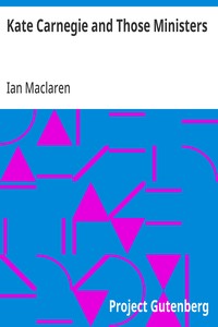 Cover of Kate Carnegie and Those Ministers — Background and Themes