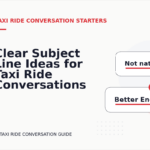Clear Subject Line Ideas for Taxi Ride Conversations