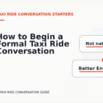 How to Begin a Formal Taxi Ride Conversation
