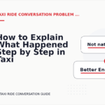 How to Explain What Happened Step by Step in Taxi Ride Conversation English
