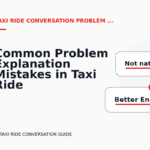 Common Problem Explanation Mistakes in Taxi Ride Conversation English