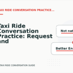 Taxi Ride Conversation Practice: Request and Reply Examples