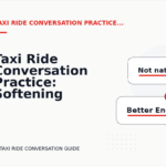 Taxi Ride Conversation Practice: Softening Direct Sentences