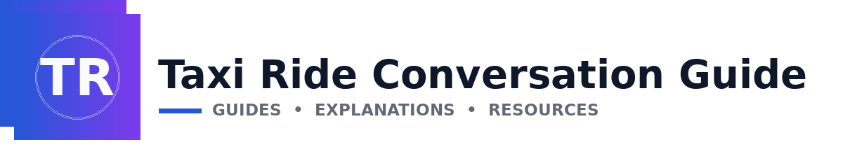 Taxi Ride Conversation Guide